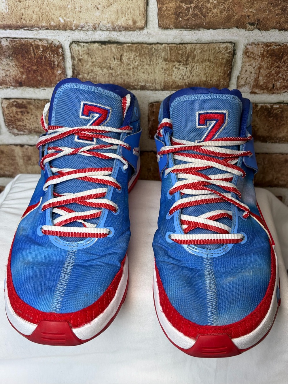 Size 9 - Nike KD 13 New Jersey Nets Hardwood Classics Athleisure Streetwear Ball